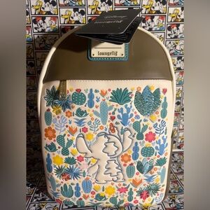 Loungefly Disney Lilo And Stitch Embroidered Succulents Backpack NWT 2025